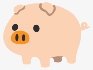 Open - Pig Emoji Png