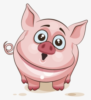 Adorable Pig Emoji Stickers Messages Sticker-2 - Illustration