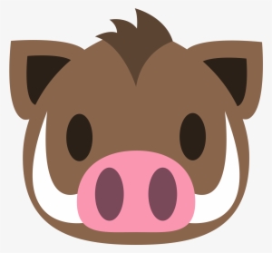 Open - Wildschwein Emoji