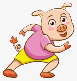 Baby Pig Cartoon Png Download - Cartoon Pig