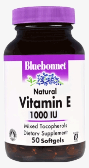 Bluebonnet Vitamin E (50 Softgels) - Bluebonnet Nutrition Vitamins - Natural Vitamin E 400