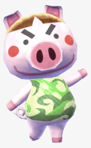 Leaf And Pig Emoji - Truffles Animal Crossing