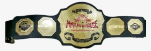 Boxing Championship Belt Png Images Wrestling Belt - Mma Championship Belt Png