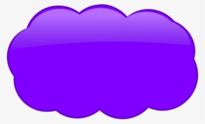 Purple Cloud Clip Art Clipart Free Download - Coloured Cloud Clipart