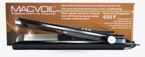 Flat Iron - Shsalons - Com - Macvoil Shiva Turbo Nano-titanium Far-infrared Flat