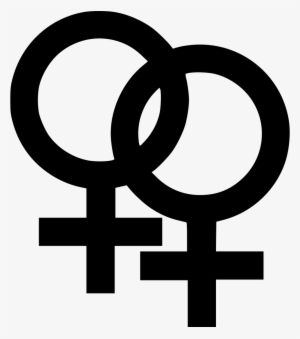 Png File Svg - Gender Symbol Of A Lesbian