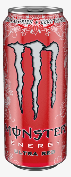 Monster Energy Ultra Red Monster Energy Ultra Red 16 Ounce Pack Transparent Png 932x1243 Free Download On Nicepng