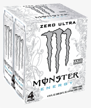 Monster Ultra Energy Drink, Zero, 16 Fl Oz, 4 Count - Monster Energy