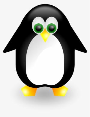 Clipartist Net Clip Art Penguin 2 Linux Svg - นก เพนกวิน น่า รัก