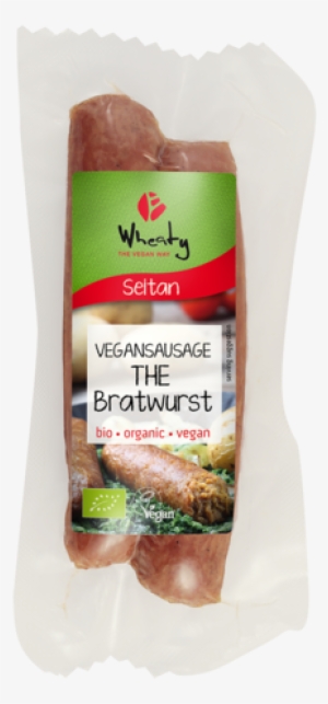 Vegan, Organic Seitan Sausage - Wheaty Country Style Sausages (150g)