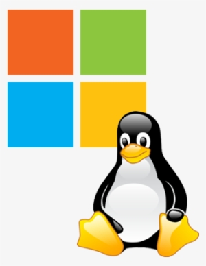 Linux Logo Png - Linux And Windows Logo