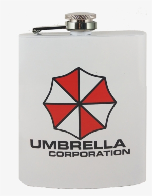 Resident Evil Umbrella Corporation Flask - Umbrella Corporation Logo Png