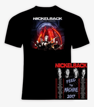 Nickelback Feed The Machine 2017 Concert Tour Tshirt - Slayer Tour Shirt 2018