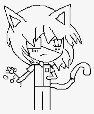 Neko Para Colorear