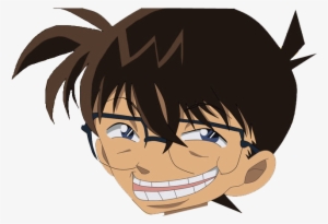 Troll Conan Meme - Detective Conan Head Png