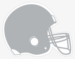 Silver Clipart Football Helmet - Red Football Helmet Clipart