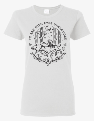 Princess Mononoke To See With Eyes Unclouded Shirt - Mononoke To See With Eyes Uncloud