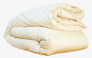 100% Eco-wool Duvet Comforter Encased In Organic Cotton - Comforter