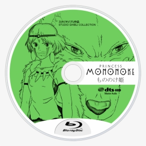 Princess Mononoke Bluray Disc Image - Princess Mononoke - French Style