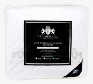 "triumph Hill" Feather And Down Bed Comforter King