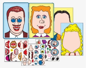magnetic fun® tin - silly faces magnetic tin set 2