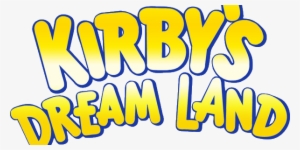 Kirby's Dream Land Game Boy - Kirby's Dream Land Logo