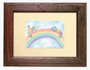 Rainbow Chameleons Frame - Picture Frame