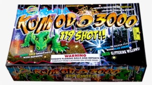 Komodo 3000, 119-shot - Fireworks