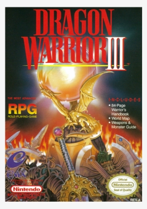 Dragon Quest 3 Fc Image - Dragon Warrior 3 Nes Box Art