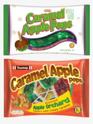 Caramel Apple Pops - Tootsie Pops, Caramel Apple, Assorted - 15 Oz