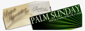 Palm Sunday And The Pastors Appreciation Day - Calligraphy