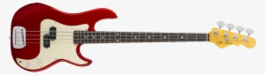 Candy Apple Red Metallic - Fender Stratocaster Bass Red