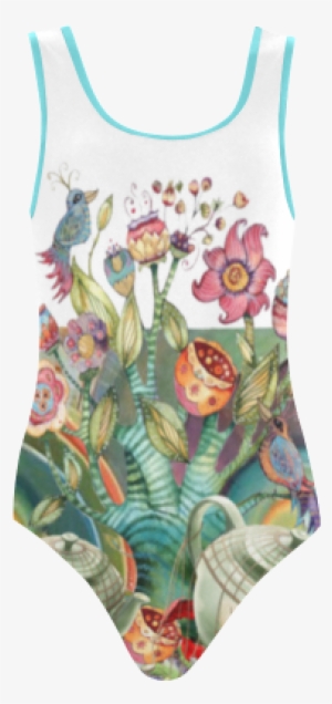 Mad Hatter's Alice In Wonderland Vest One Piece Swimsuit - The Mad Hatter