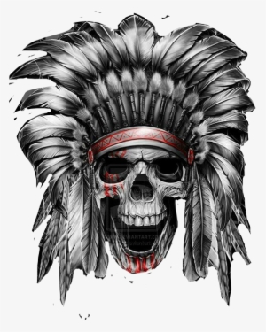Nativeamerican Sticker - Calaveras Imagenes De Calacas