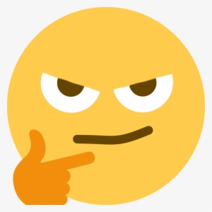 Sinisterthink Discord Emoji - Thinking Emoji For Discord