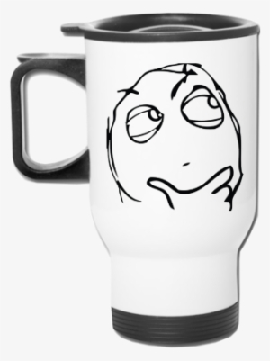 Derp Thinking Meme - Mugs Alice In Wonderland The Cup White