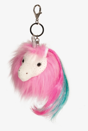 Douglas Fur Fuzzle Poms Hot Pink Unicorn - Stuffed Toy