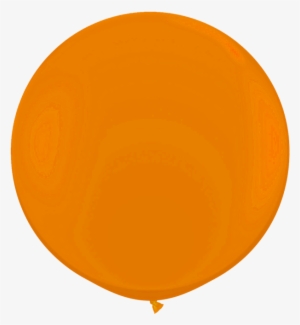 Orange Balloon - Circle
