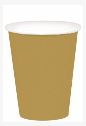 Amscan Paper Cup 266ml P20 Light Gold - Flowerpot