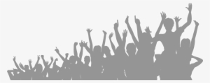 Crowd - Silhouette Audience Png