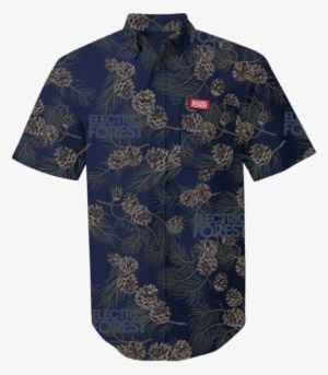 Custom Electric Forest Acorn "hawaiian" Shirt - Hawaii