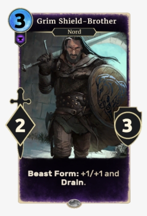 Grim Shield-brother - Elder Scrolls Legends Dragonborn