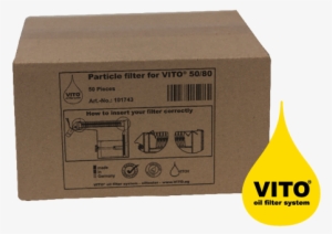 Folded Paper Filters For Vito 50/80 - Vito