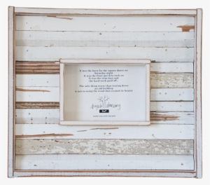 Recycled Vintage Wood Strip Frames - Plank