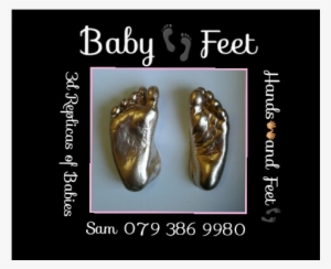 Baby Feet-3d Baby Hand & Feet Replicas - Bronze Sculpture