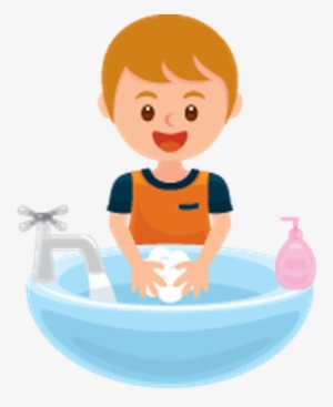 Hand Clipart Wash - Washing Hands Clipart