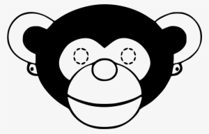 Monkey Face - - Mask