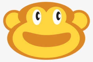 Smiley Emoticon Monkey Face - Emoticon