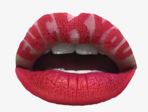 Lips Red Lipstick Fuckyou Fuckoff Mouth - Fuck You Lip Art
