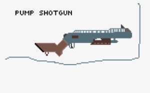 Pixel Pump Shotgun - Ranged Weapon